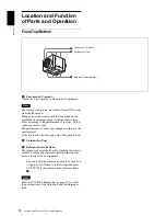 Preview for 6 page of Sony XCL-5000 Technical Manual