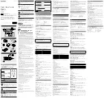 Sony XCL-C30 Operating Instructions preview