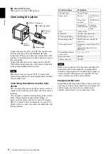 Preview for 8 page of Sony XCL-S600 Technical Manual