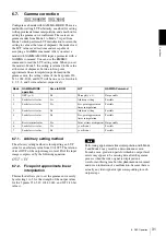 Preview for 31 page of Sony XCL5005 Technical Manual