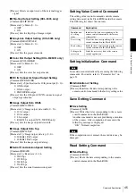 Preview for 45 page of Sony XCL5005 Technical Manual