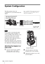 Preview for 12 page of Sony XDCA-55 Operating Instructions Manual