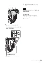 Предварительный просмотр 13 страницы Sony XDCA-55 Operating Instructions Manual