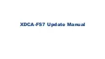 Sony XDCA-FS7 Update Manual предпросмотр