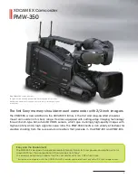 Предварительный просмотр 5 страницы Sony XDCAM EX PMW-EX3 Brochure & Specs