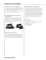 Предварительный просмотр 18 страницы Sony XDCAM EX PMW-EX3 Brochure & Specs