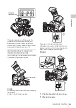 Предварительный просмотр 33 страницы Sony XDCAM EX PMW-EX3 Operating Instructions Manual