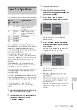 Предварительный просмотр 153 страницы Sony XDCAM EX PMW-EX3 Operating Instructions Manual