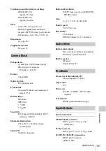 Предварительный просмотр 161 страницы Sony XDCAM EX PMW-EX3 Operating Instructions Manual