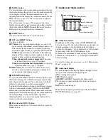 Preview for 21 page of Sony XDCAM PDW-1500 Operation Manual