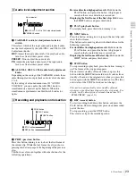 Preview for 23 page of Sony XDCAM PDW-1500 Operation Manual