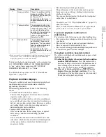 Preview for 45 page of Sony XDCAM PDW-1500 Operation Manual