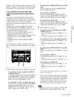 Preview for 53 page of Sony XDCAM PDW-1500 Operation Manual