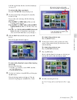 Preview for 71 page of Sony XDCAM PDW-1500 Operation Manual