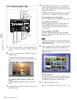 Preview for 72 page of Sony XDCAM PDW-1500 Operation Manual