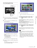 Preview for 73 page of Sony XDCAM PDW-1500 Operation Manual