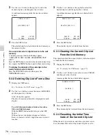 Preview for 76 page of Sony XDCAM PDW-1500 Operation Manual