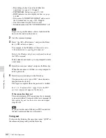 Preview for 92 page of Sony XDCAM PDW-1500 Operation Manual