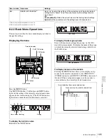 Preview for 105 page of Sony XDCAM PDW-1500 Operation Manual