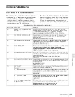 Preview for 109 page of Sony XDCAM PDW-1500 Operation Manual