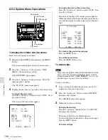 Preview for 130 page of Sony XDCAM PDW-1500 Operation Manual