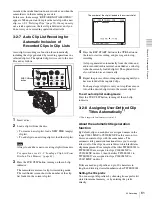 Preview for 61 page of Sony XDCAM PDW-510 Operation Manual