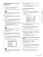 Preview for 63 page of Sony XDCAM PDW-510 Operation Manual