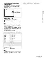 Preview for 67 page of Sony XDCAM PDW-510 Operation Manual