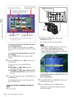 Preview for 70 page of Sony XDCAM PDW-510 Operation Manual