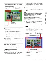 Preview for 71 page of Sony XDCAM PDW-510 Operation Manual