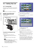 Preview for 78 page of Sony XDCAM PDW-510 Operation Manual