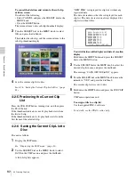 Preview for 82 page of Sony XDCAM PDW-510 Operation Manual