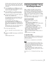 Preview for 85 page of Sony XDCAM PDW-510 Operation Manual