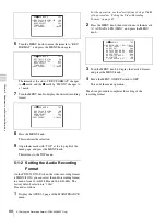 Preview for 88 page of Sony XDCAM PDW-510 Operation Manual