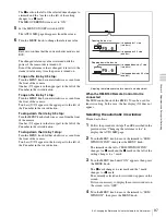 Preview for 97 page of Sony XDCAM PDW-510 Operation Manual