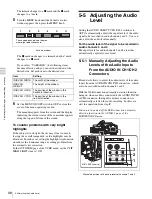 Preview for 98 page of Sony XDCAM PDW-510 Operation Manual