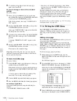 Preview for 120 page of Sony XDCAM PDW-510 Operation Manual