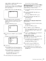 Preview for 121 page of Sony XDCAM PDW-510 Operation Manual