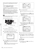 Preview for 130 page of Sony XDCAM PDW-510 Operation Manual