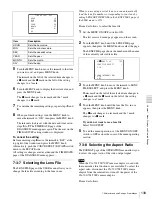 Preview for 139 page of Sony XDCAM PDW-510 Operation Manual