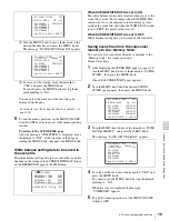 Preview for 153 page of Sony XDCAM PDW-510 Operation Manual