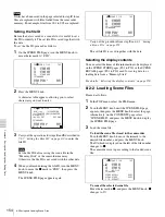 Preview for 154 page of Sony XDCAM PDW-510 Operation Manual