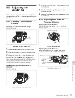 Preview for 161 page of Sony XDCAM PDW-510 Operation Manual