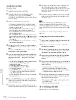 Preview for 176 page of Sony XDCAM PDW-510 Operation Manual