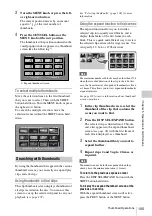 Preview for 105 page of Sony XDCAM PDW-700 Operation Manual