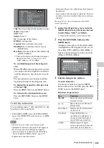 Preview for 109 page of Sony XDCAM PDW-700 Operation Manual