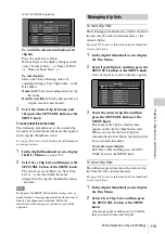 Preview for 119 page of Sony XDCAM PDW-700 Operation Manual