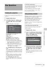 Preview for 121 page of Sony XDCAM PDW-700 Operation Manual