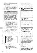 Предварительный просмотр 166 страницы Sony XDCAM PDW-700 Operation Manual