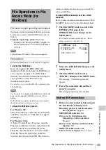 Предварительный просмотр 199 страницы Sony XDCAM PDW-700 Operation Manual